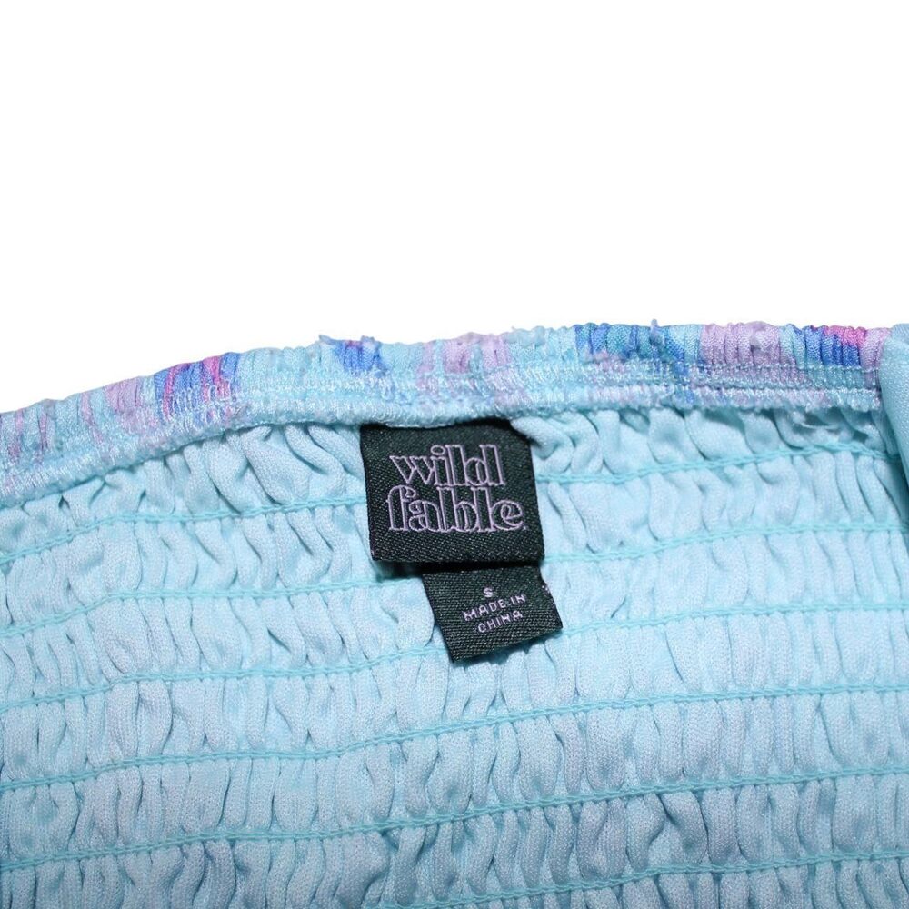 Wild-fable Women's Blue and Purple Dress - Picture 4 of 5